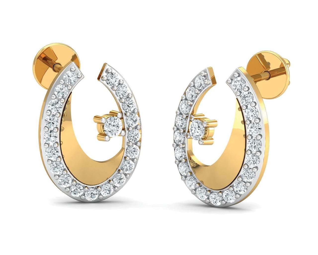 Wina Gold & Diamond Ring, Earring & Pendant Set - Jewelslane