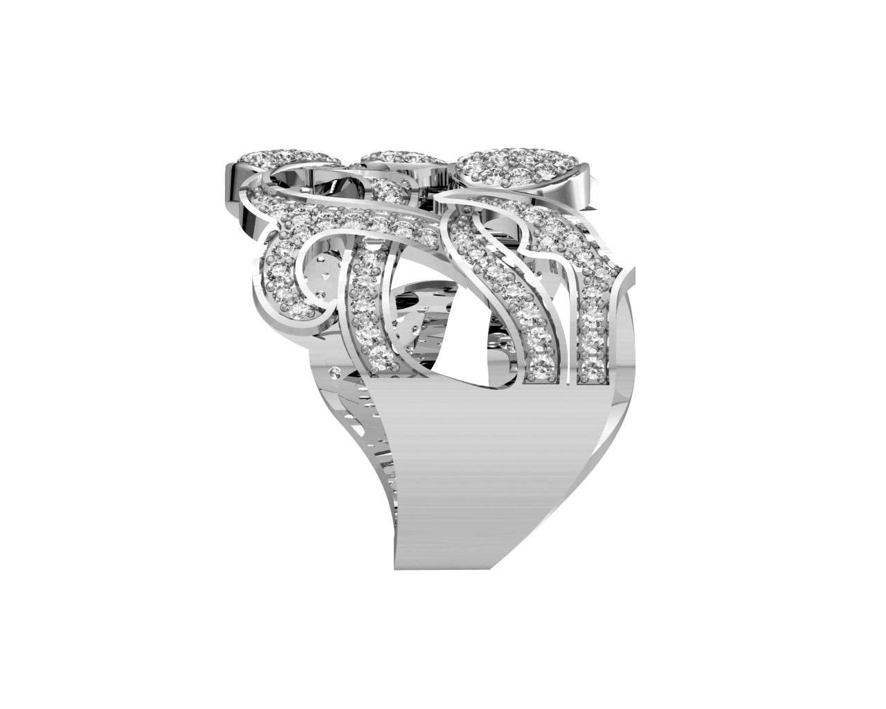Yaana Diamond Cocktail Ring - Jewelslane