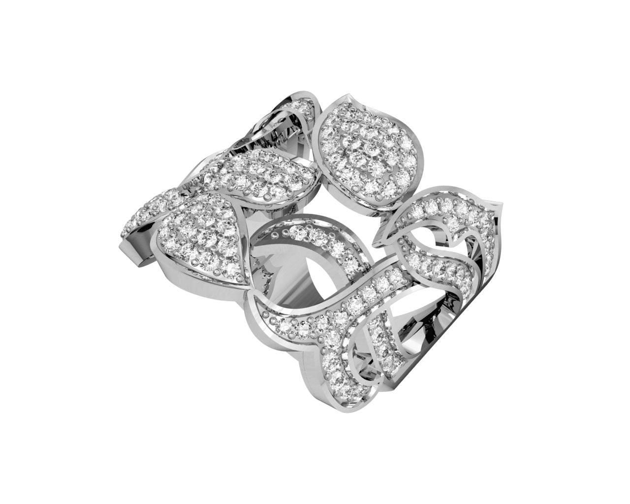 Yaana Diamond Cocktail Ring - Jewelslane