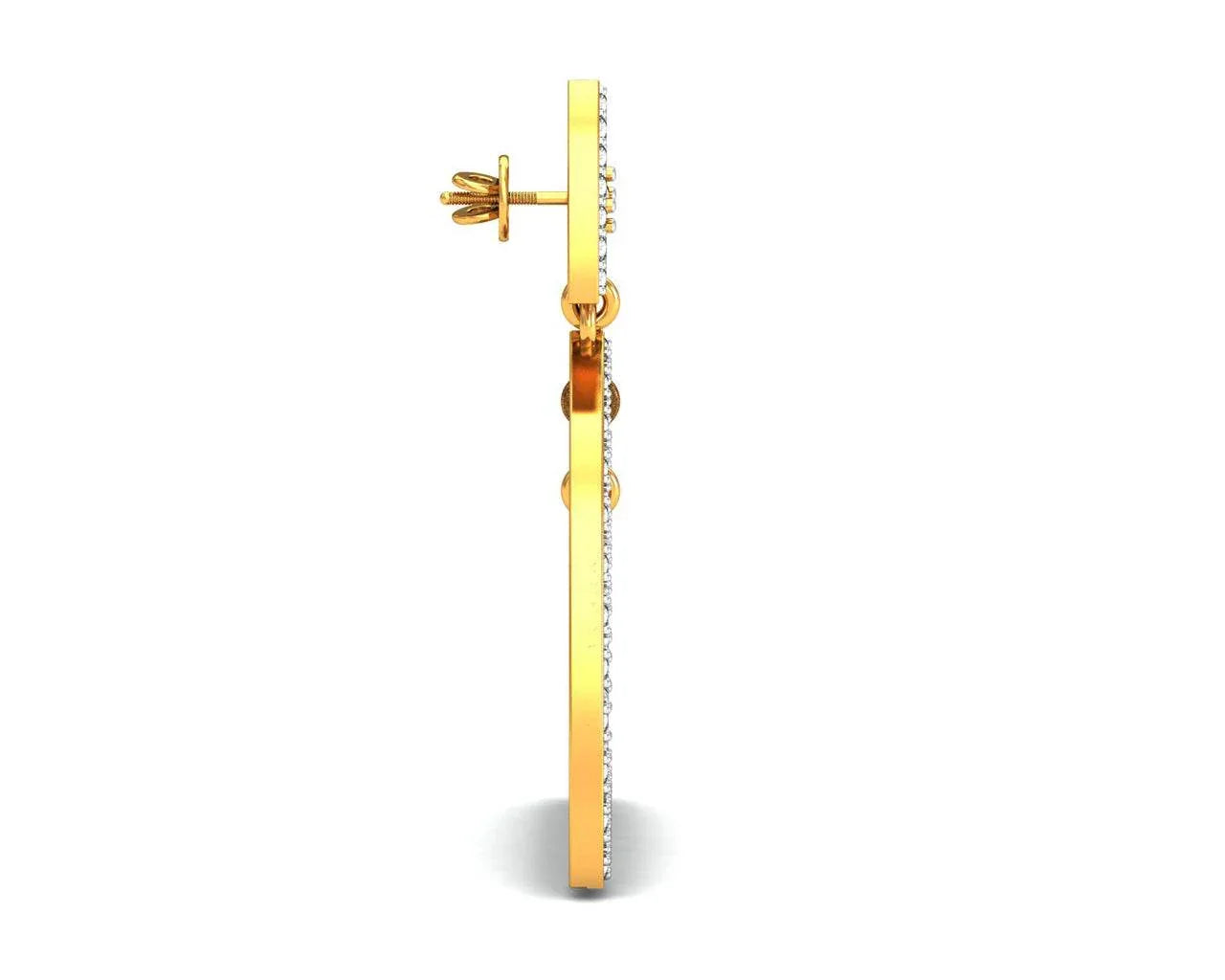 Zulaikha Diamond Earrings - Jewelslane