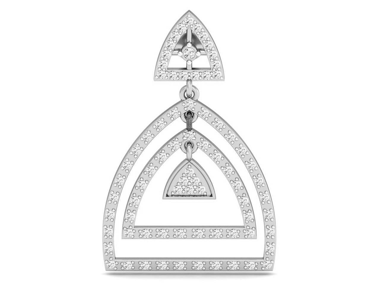 Zulaikha Diamond Earrings - Jewelslane