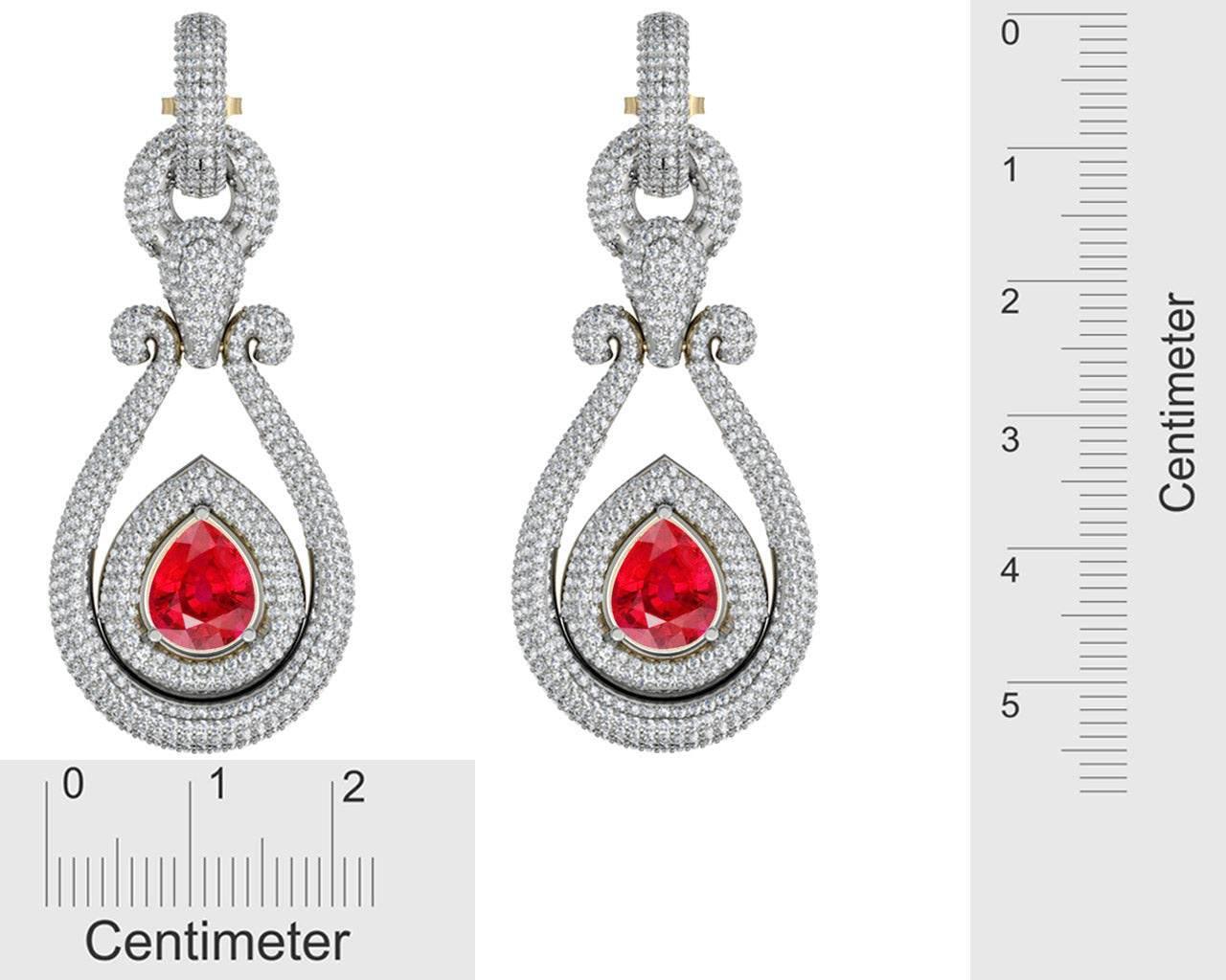 Elena Diamond Danglers - Jewelslane