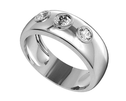 Aaron Gent's Wedding Band - Jewelslane