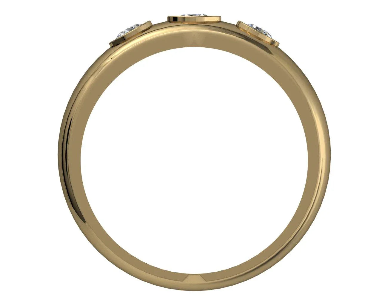 Aaron Gent's Wedding Band - Jewelslane
