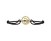 Om Border Diamond Bracelet in Gold - Jewelslane