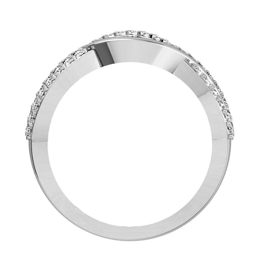 Captivating wide diamond Band - Jewelslane