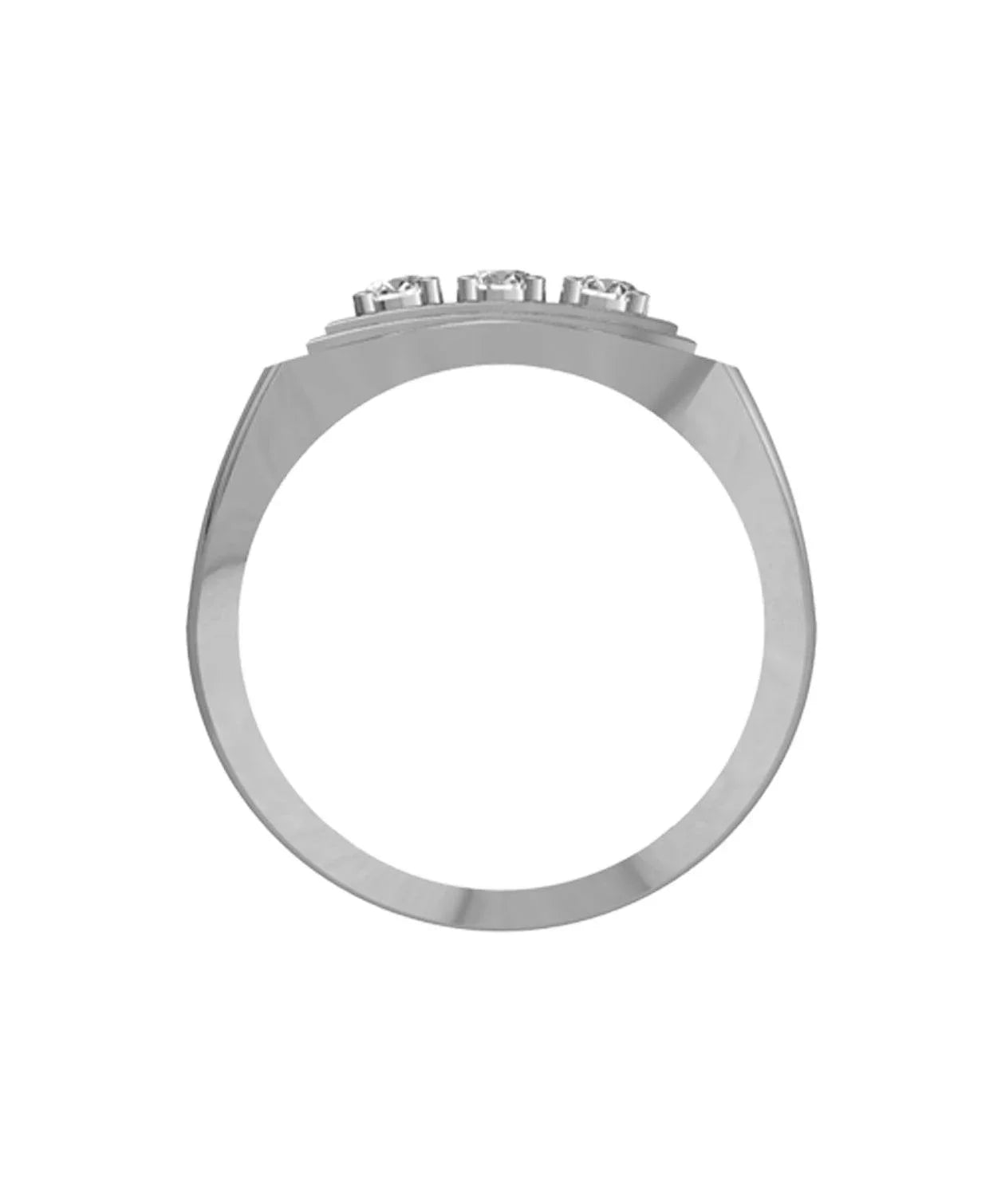 Aarav Diamond Engagement Band - Jewelslane
