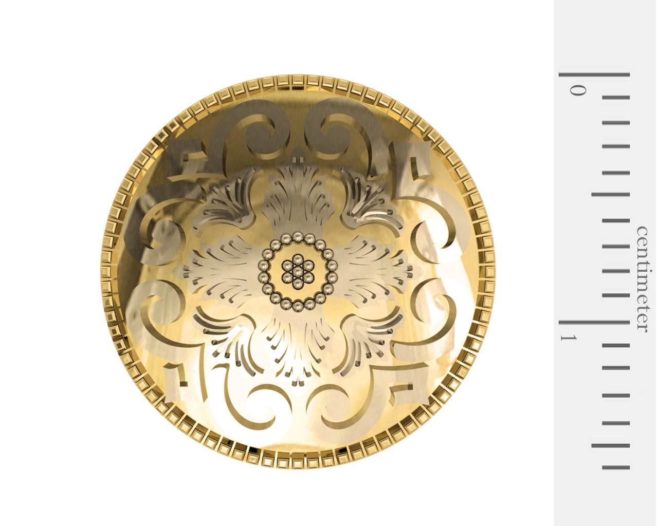 Alfred Gold cufflinks - Jewelslane