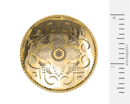 Alfred Gold cufflinks - Jewelslane
