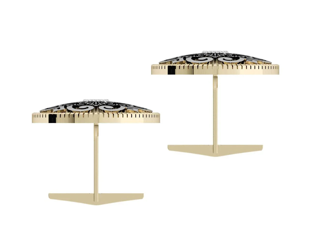 Alfred Gold cufflinks - Jewelslane