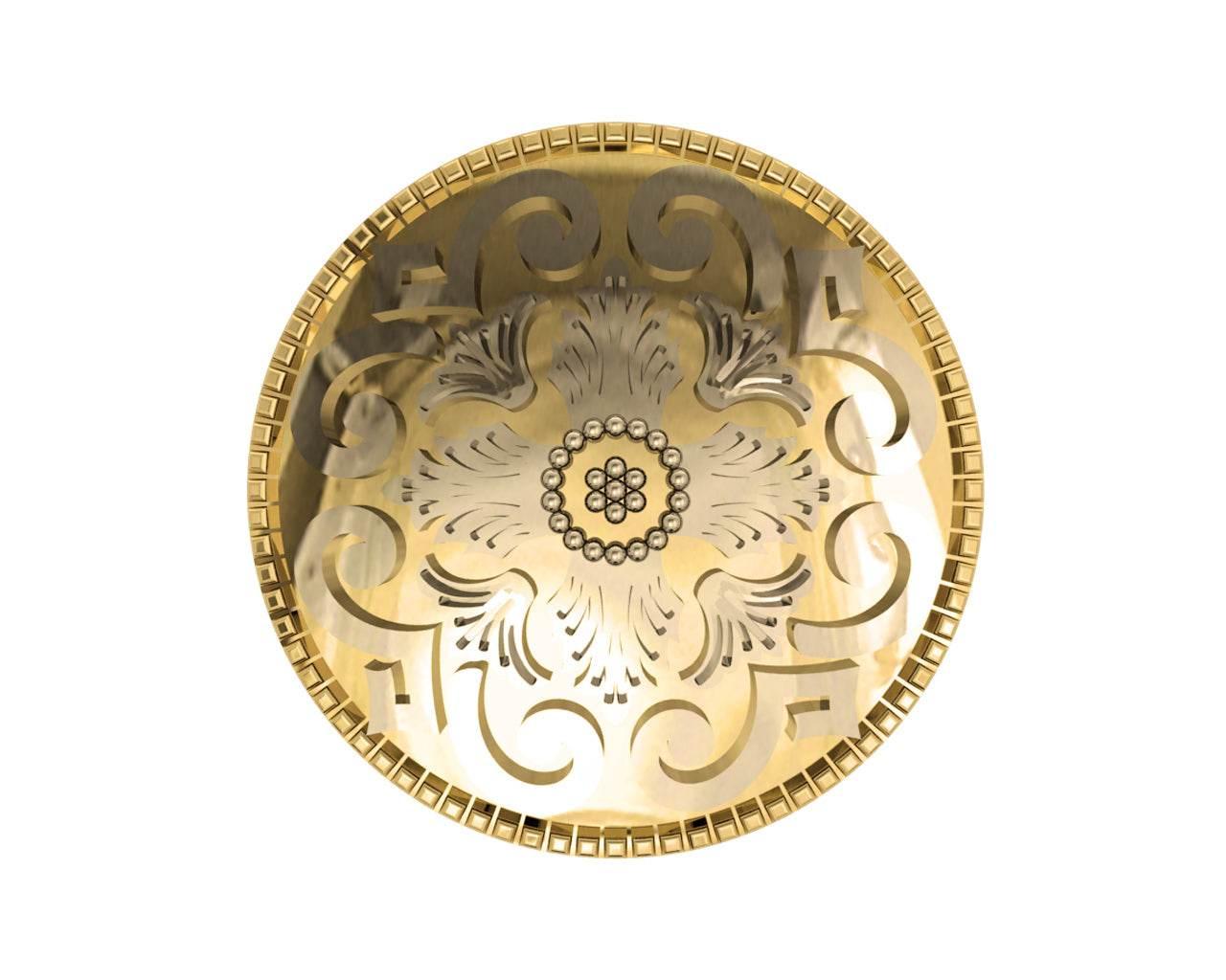Alfred Gold cufflinks - Jewelslane