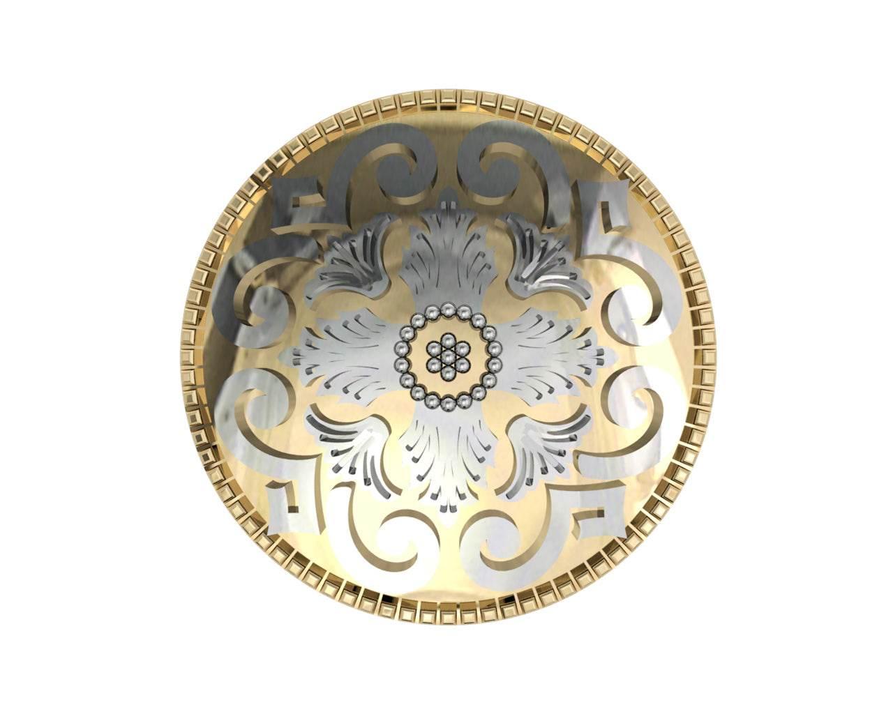 Alfred Gold cufflinks - Jewelslane