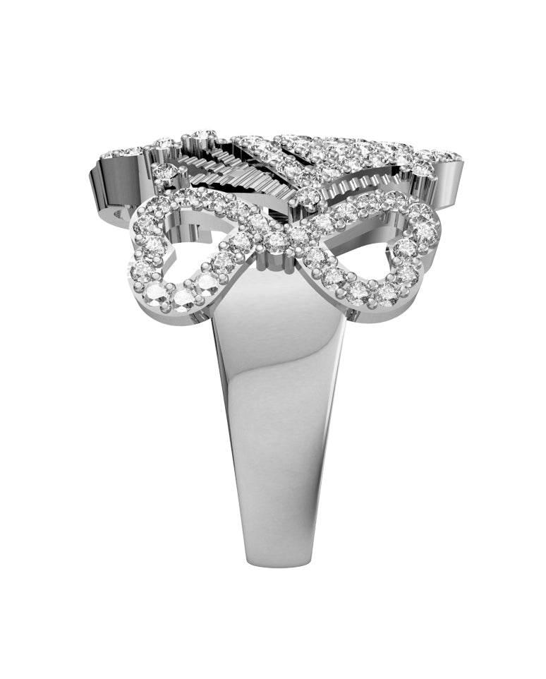 Amor Diamond Hearts Band - Jewelslane