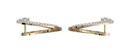 Appealing Diamond Hoops - Jewelslane