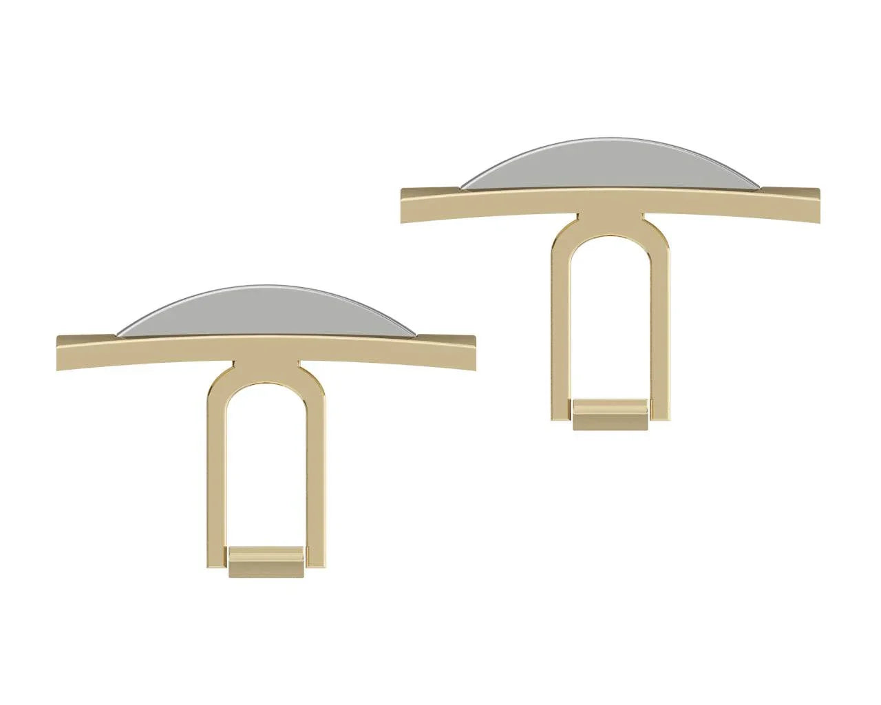 Arthur Gold Cufflink for Men - Jewelslane