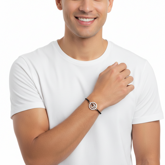 Aum Bracelet in Silver - jewelsllane
