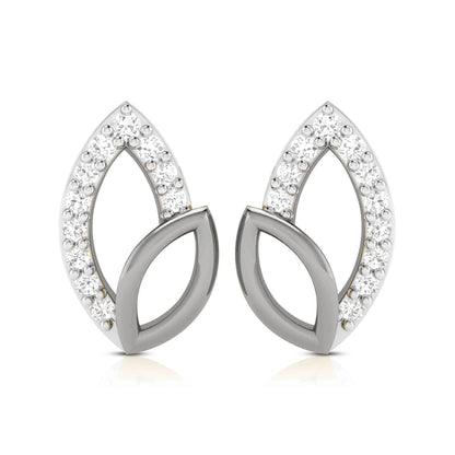 Belle Diamond Studs in 14k Gold - Jewelslane