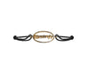 Auspicious Blessings bracelet in gold with diamonds - Jewelslane