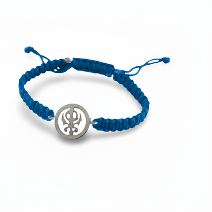 Khanda Bracelet in Silver - Jewelslane