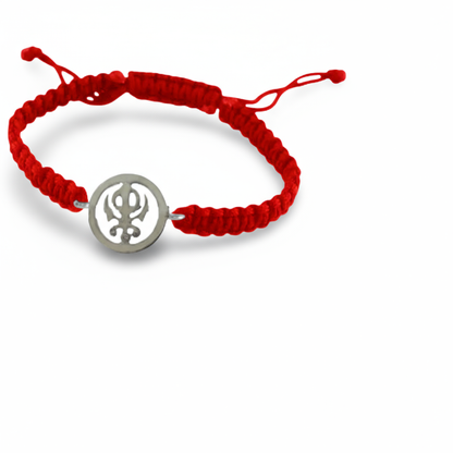 Khanda Bracelet in Silver - Jewelslane