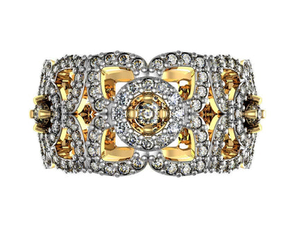 Delicate Diamond Band in Gold - Jewelslane