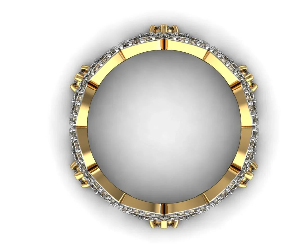 Delicate Diamond Band in Gold - Jewelslane