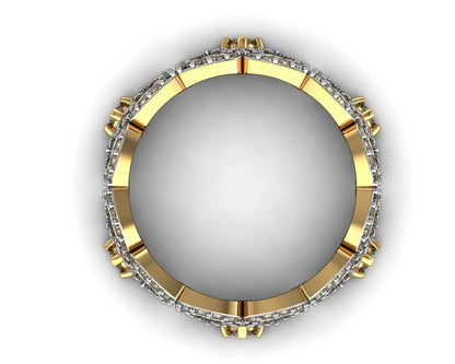 Delicate Diamond Band in Gold - Jewelslane
