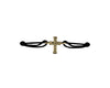 Diamond Cross bracelet in gold studded with diamonds - Jewelslane