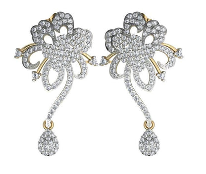 Dressy Diamond Earrings - Jewelslane