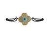 New Evil Eye Bracelet in gold - Jewelslane