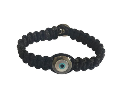 Evil Eye Bracelet for Men in silver - Jewelslane