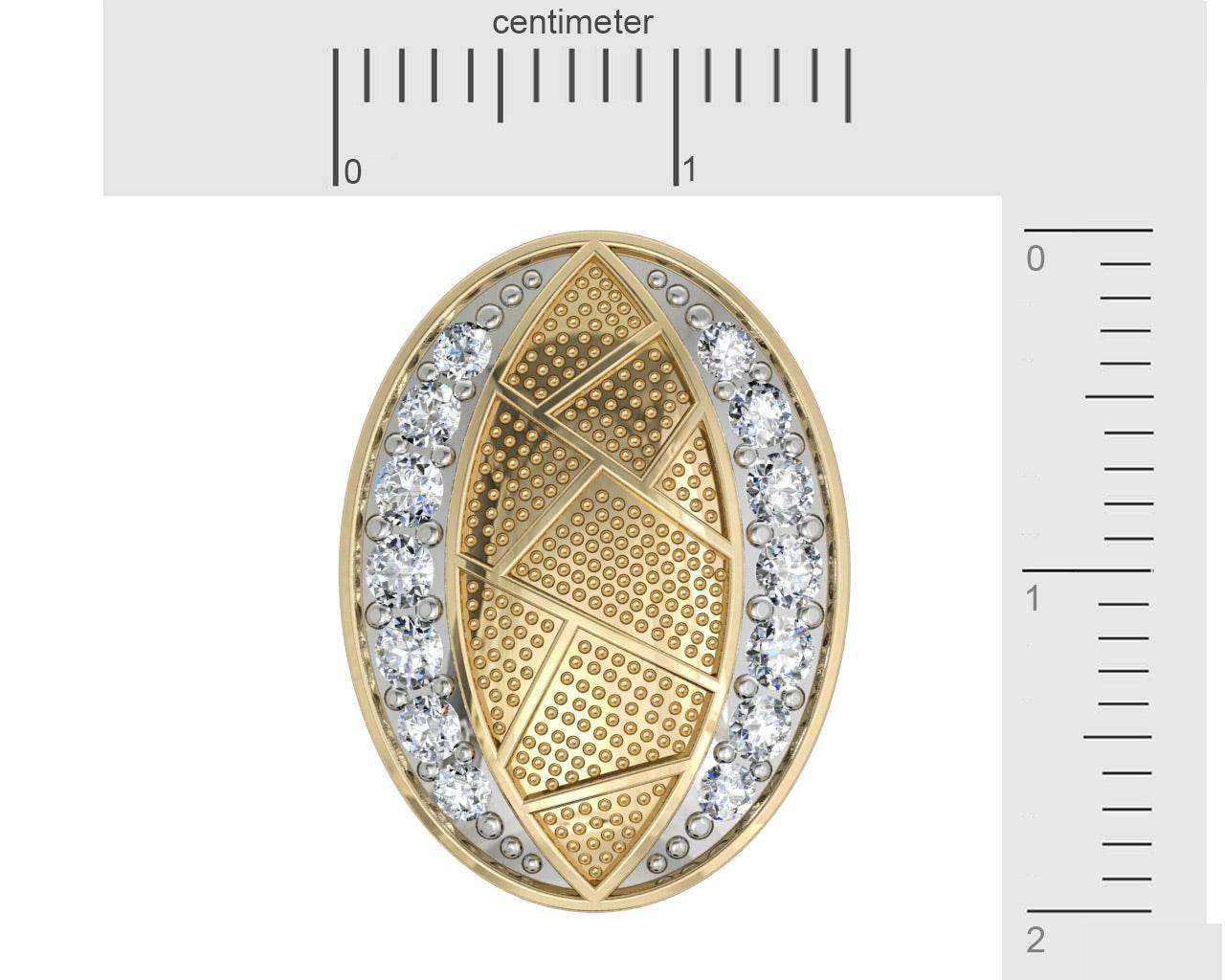Eric Designer Diamond Cufflink - Jewelslane