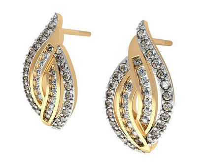 Fancy Diamond Half Balis - Jewelslane