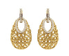 Fancy Gold Filigree Earrings - Jewelslane