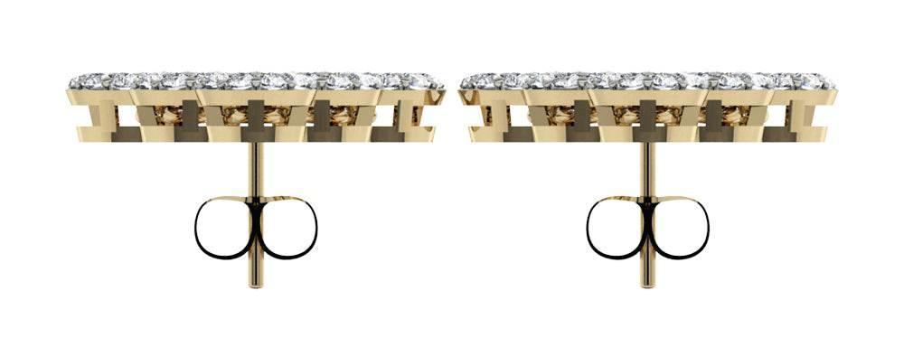 Flexible and light Diamond Danglers - Jewelslane