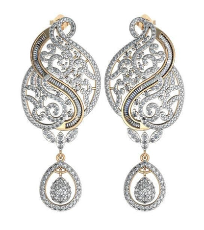 Formalwear Diamond Earrings - Jewelslane