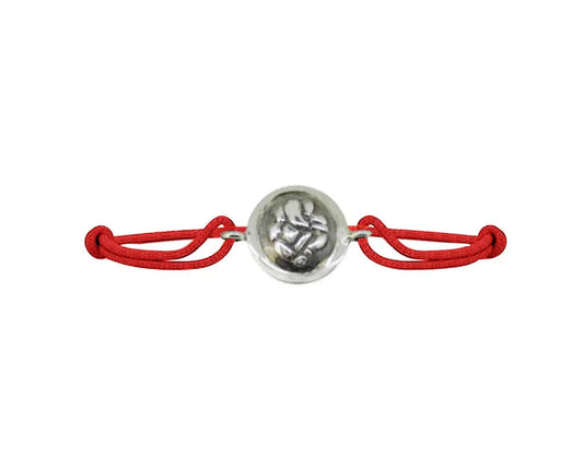 Divine Ganesh Bracelet in Silver - Jewelslane