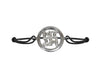 Swastik Inside Diamonds in Silver - Jewelslane