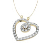 Gold Heart Necklace - Jewelslane