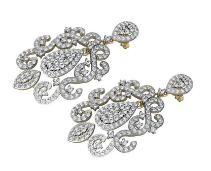 Gorgeous Diamond Danglers - Jewelslane