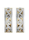 Graceful Half Balis with diamonds - Jewelslane