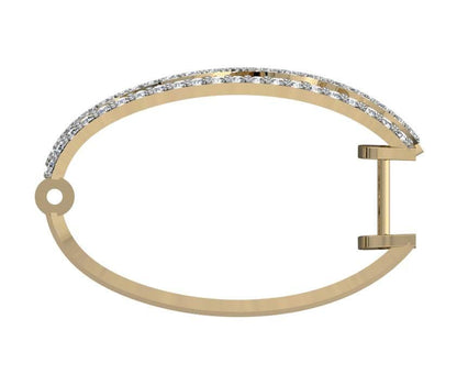 Graceful Half Balis with diamonds - Jewelslane