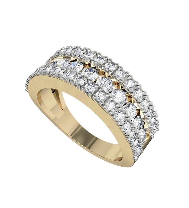 Graceful diamond band - Jewelslane