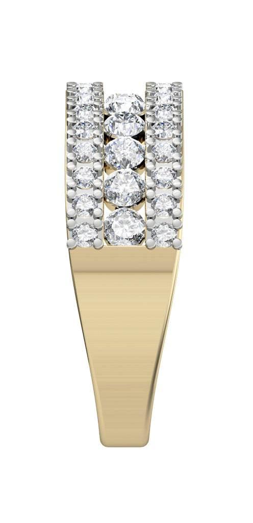 Graceful diamond band - Jewelslane