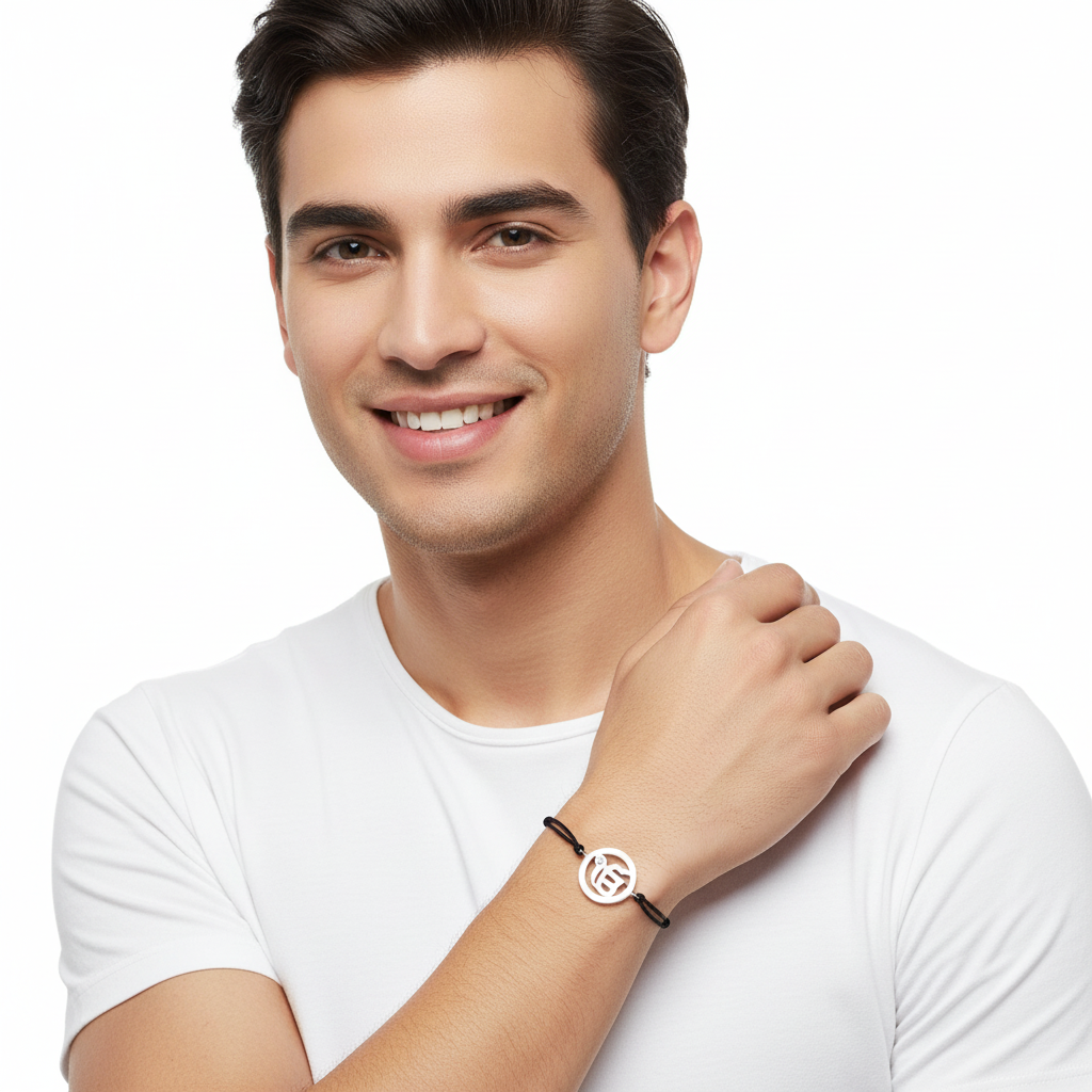 Ik Onkaar Silver Bracelet - Jewelslane
