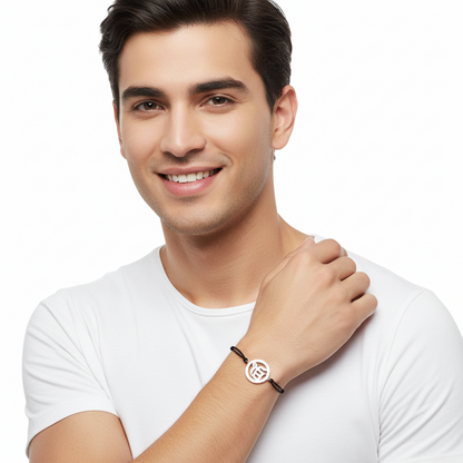 Ik Onkaar Silver Bracelet - Jewelslane
