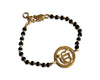 Ik onkaar new born baby bracelet in silver gold plated - Jewelslane
