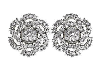 Impressive Diamond Eartops - Jewelslane