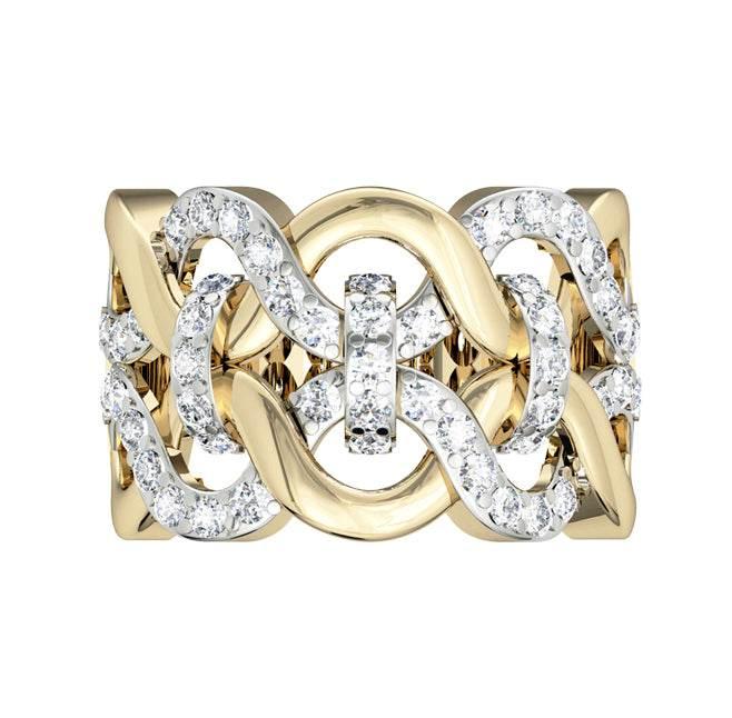 Intricate Diamond Band - Jewelslane