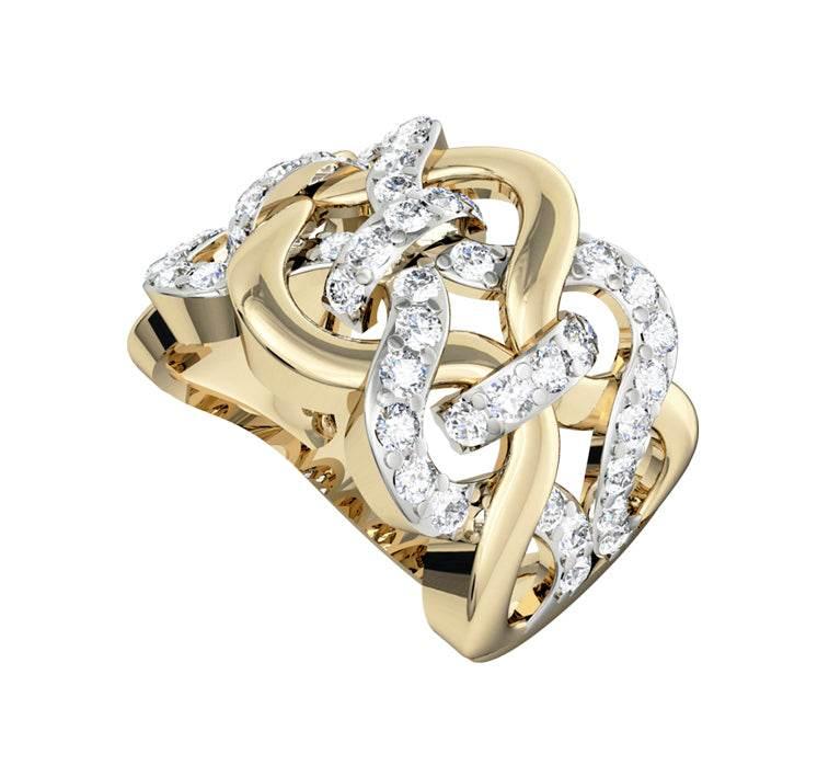 Intricate Diamond Band - Jewelslane